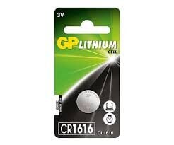 Gp Cr1616-u1 3v Lityum Düğme Pil Tekli Paket