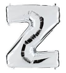 Nedi Party Marty Folyo Harf Balon 40'' Gümüş (z)