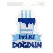 Nedi Strafor Pastalı Mumlu İyiki Doğdun Siyah