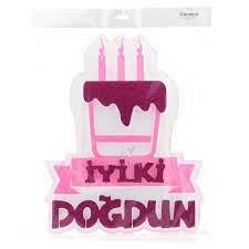 Nedi Strafor Pastalı Mumlu İyiki Doğdun Siyah