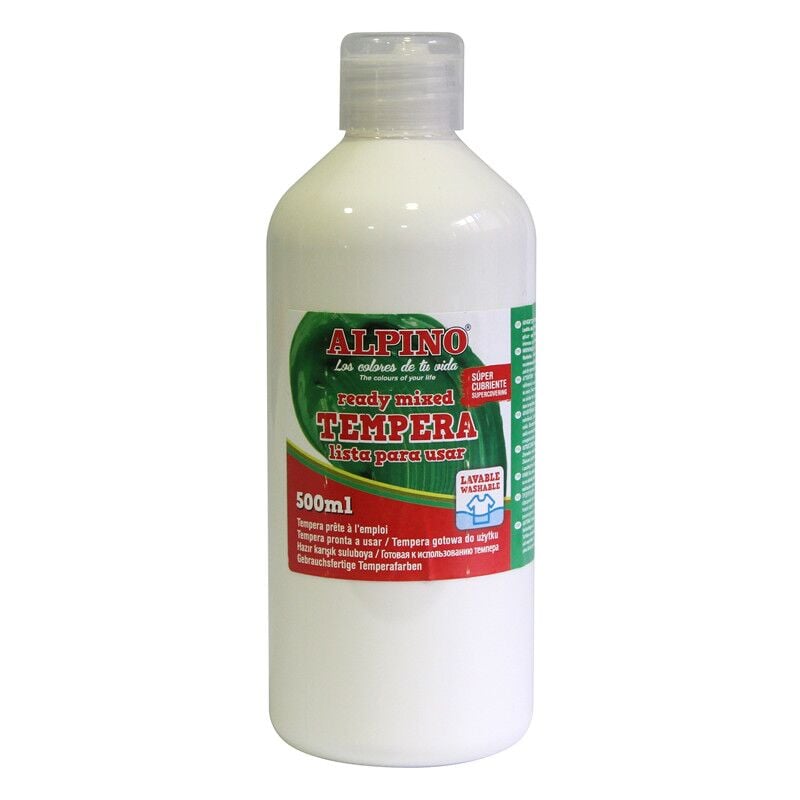 Alpino Sulu Boya 500 Ml Tempera Beyaz Dm-010170