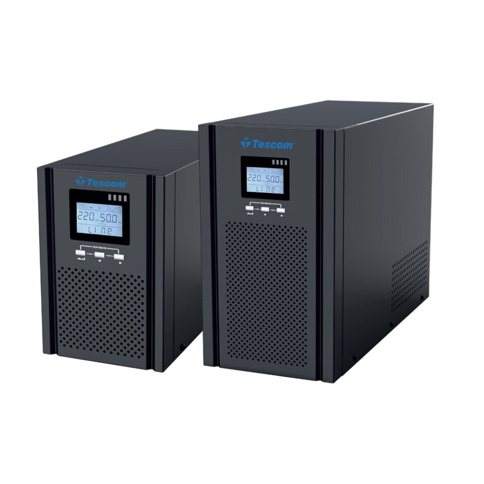 Tescom Teos+ 3 Kva (6x 7ah) 1f-1f On Line 4-8dk