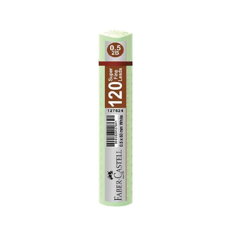 Faber Castell Kalem Ucu ( Min ) 0,5 Mm Grip 2b 60mm 120'li Pastel Yeşil 14307