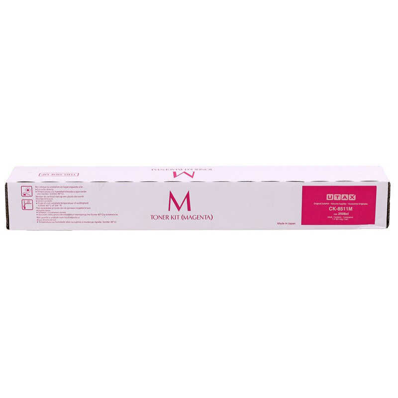 Utax Ck-8511m Magenta Kırmızı Orjinal Fotokopi Toneri 2506ci-2507ci