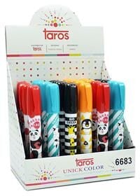 Taros Unıck Color Panda Kalem Silgi 6683