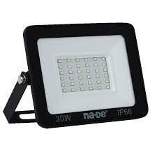 Na-de T9965050000 Grassias Slim 50w Led Projektör 6500k Siyah Kasa