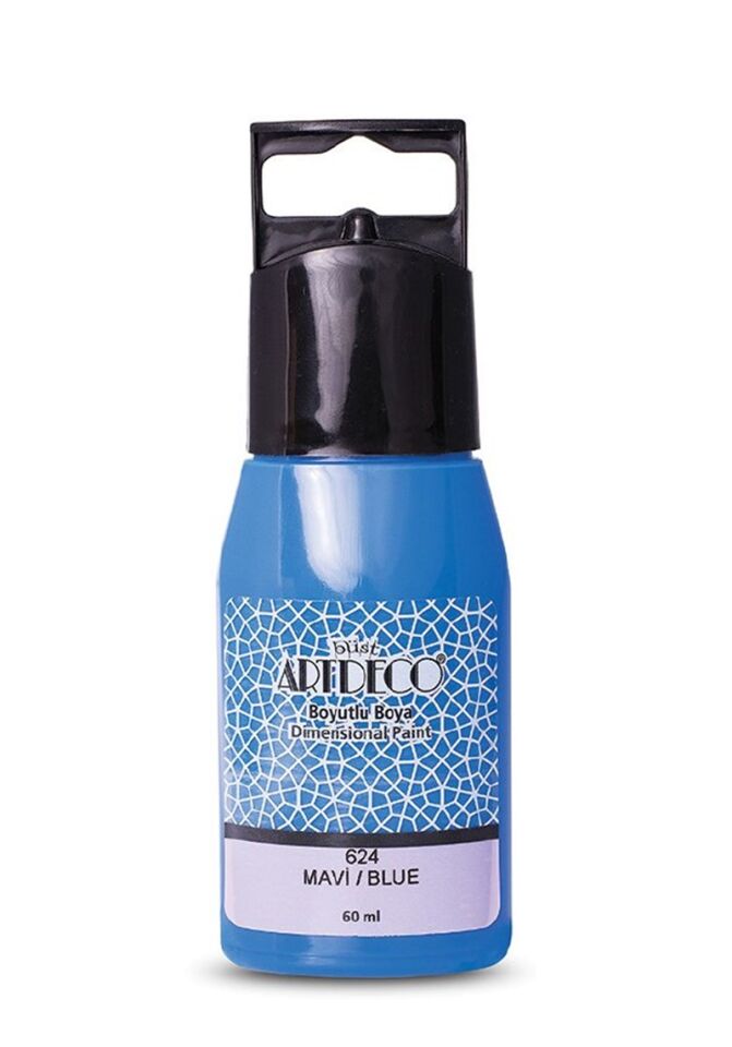 Artdeco Boyutlu Boya 60ml Mavi 624 Lv-y-042c-624