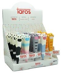 Taros Unıck Color Puffy Pati Tükenmez Kalem 6811