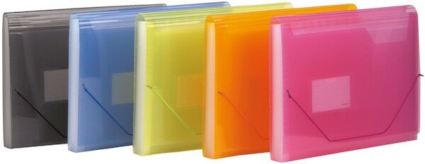 Kraf Körüklü Dosya 13 Cep Lastikli Sarı F4302