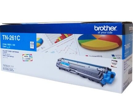 Brother Tn-261c 1.400 Sayfa Cyan Mavi Toner Hl-3150-3170 Mfc-9140-9330