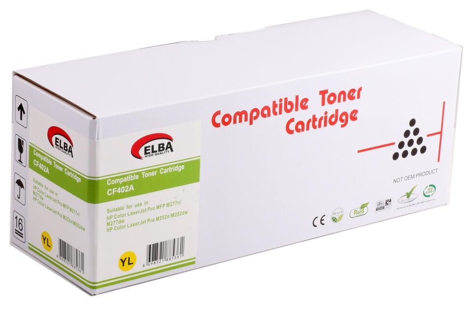 Basic Hp Cf402a Sarı Muadil Toner 201a M227-m252