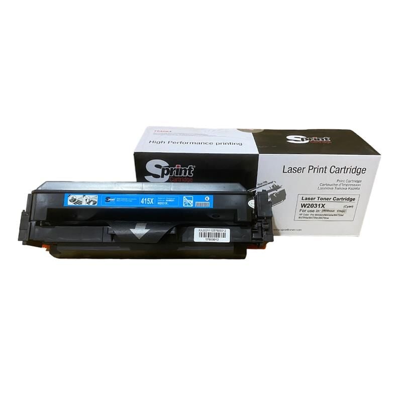 S Print W2031x (415x) Crg-055h Cyan Toner (wıthout Chıp) Sp10-415wxc