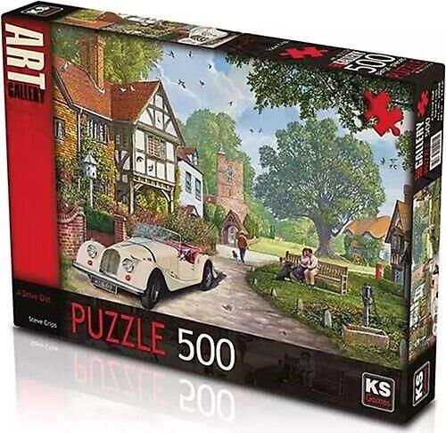 Ks Games Puzzle 500 Parça A Drive Out 20008