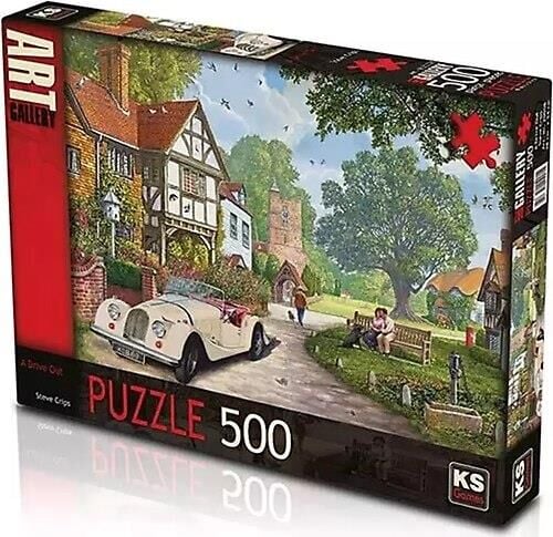 Ks Games Puzzle 500 Parça A Drive Out 20008