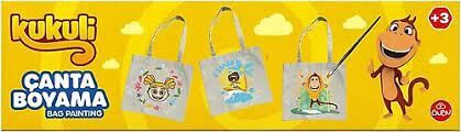 Bu-bu Kukuli Çanta Boyama Kukı-ac002