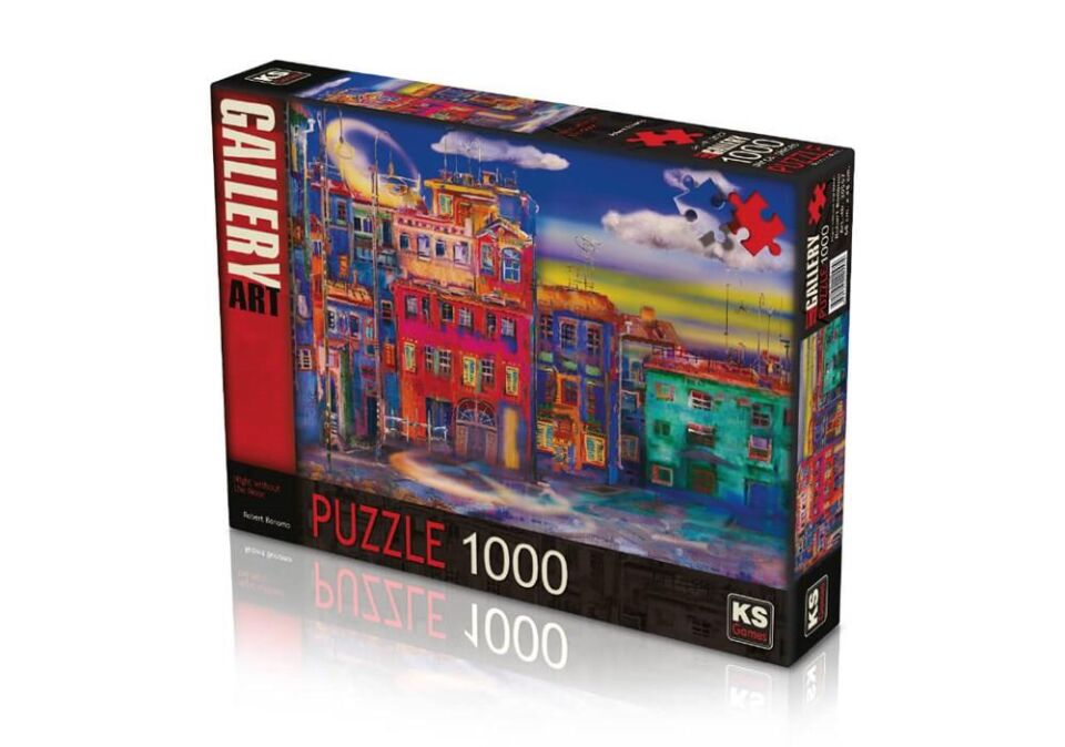 Ks Games Puzzle 1000 Parça Night Without The Moon 20557