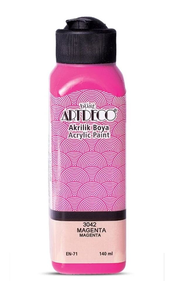 Artdeco Akrilik Boya 140ml Magenta 3042 Lv-y-070r-3042