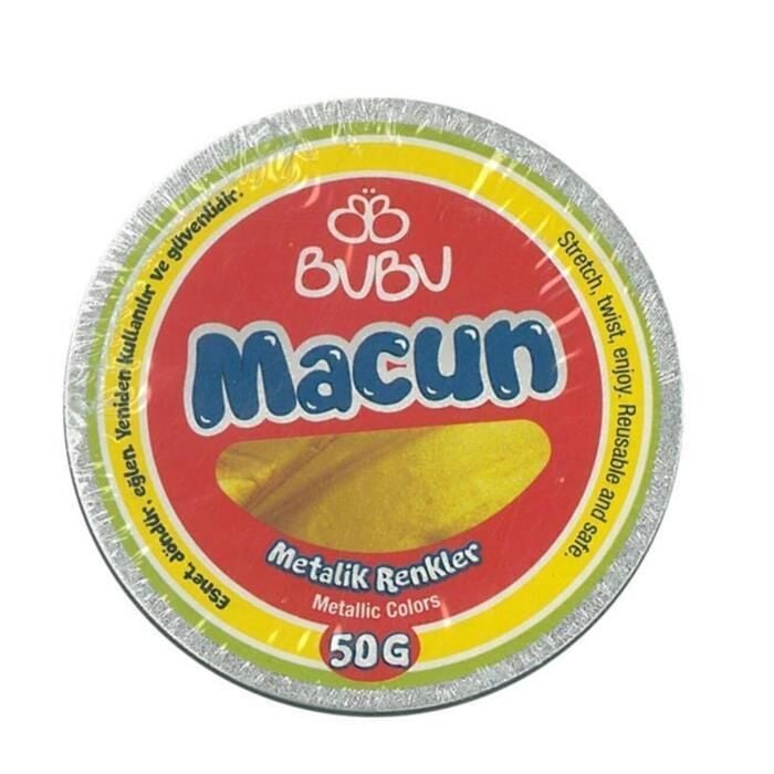 Bu-bu Metalik Renkler Macun 50gr Mc0002