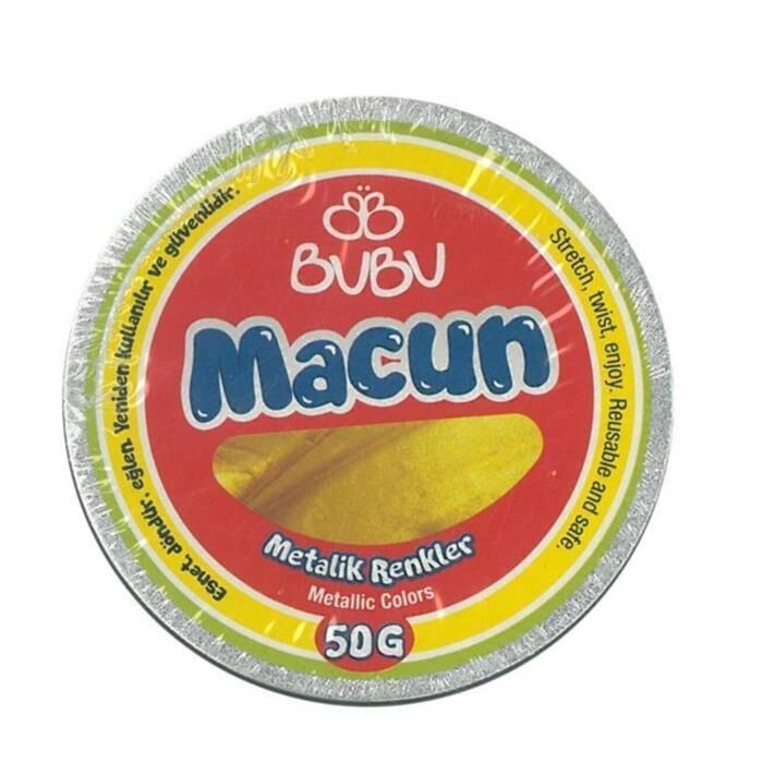 Bu-bu Metalik Renkler Macun 50gr Mc0002
