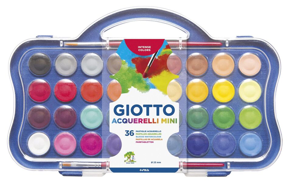 Giotto Sulu Boya 36'lı Blocks 23 Mm Acquerellı Mini 352700