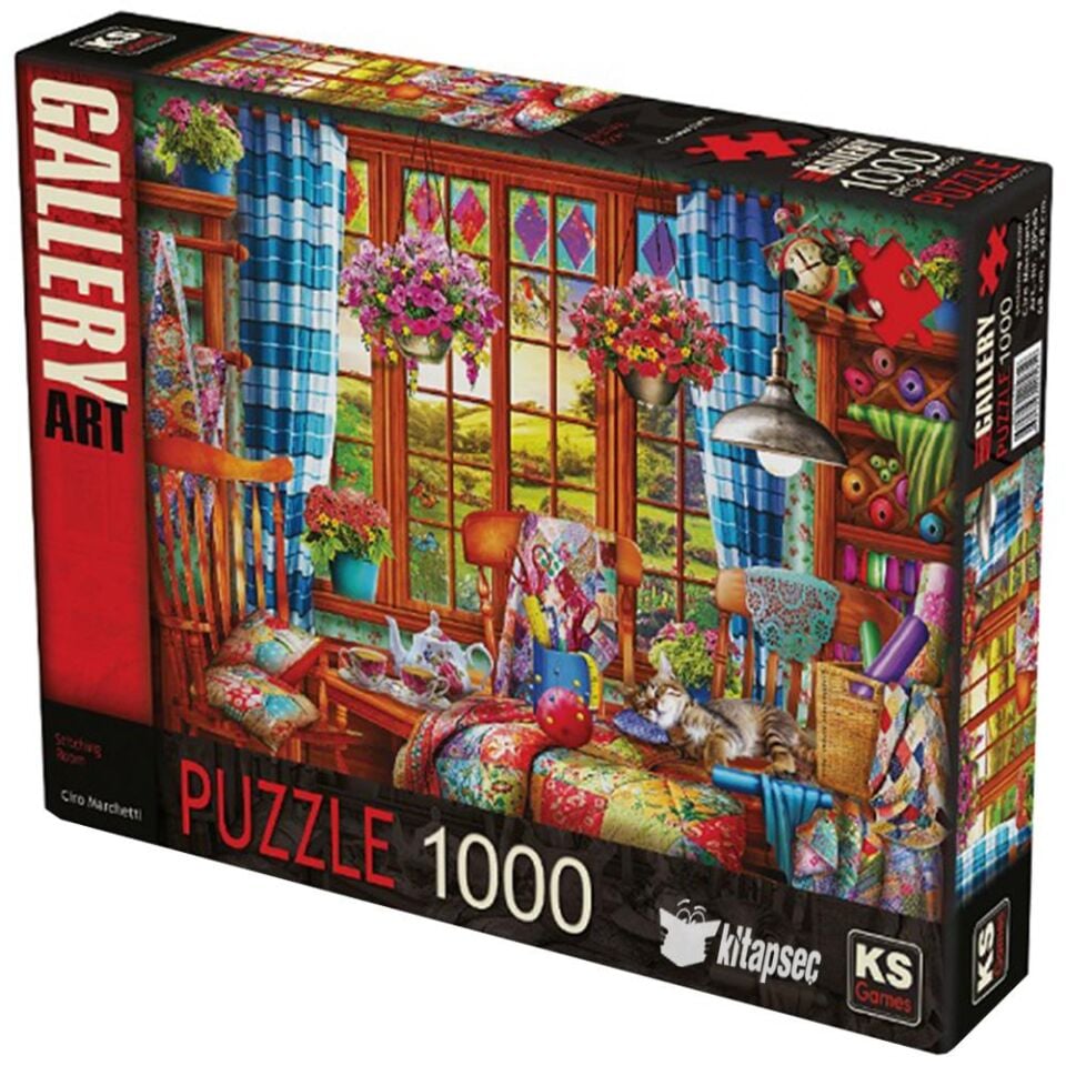 Ks Games Puzzle 1000 Parça Stitching Room 20565