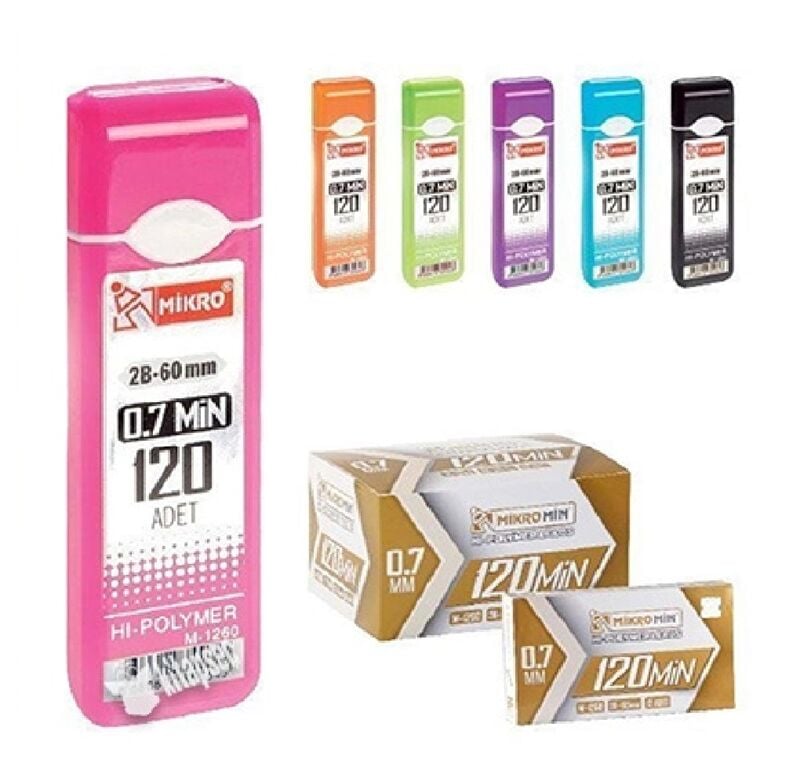 Mikro Kalem Ucu ( Min ) 60 Mm 0.7 Mm 120'li M-1260