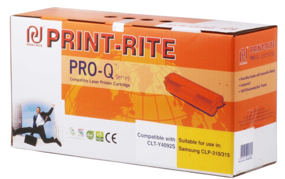Print-rite Samsung Clp-315y Sarı Muadil Toner Y409 Clp-310-315
