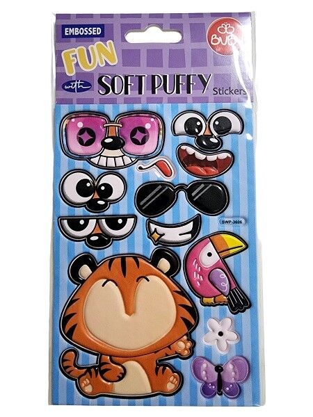 Bu-bu Soft Puffy Stıckers Kedi 20,5x10,5 Swp-3606