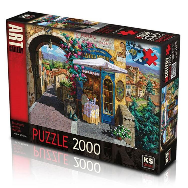 Ks Games Puzzle 2000 Parça Ristorante Antico Martini 22501