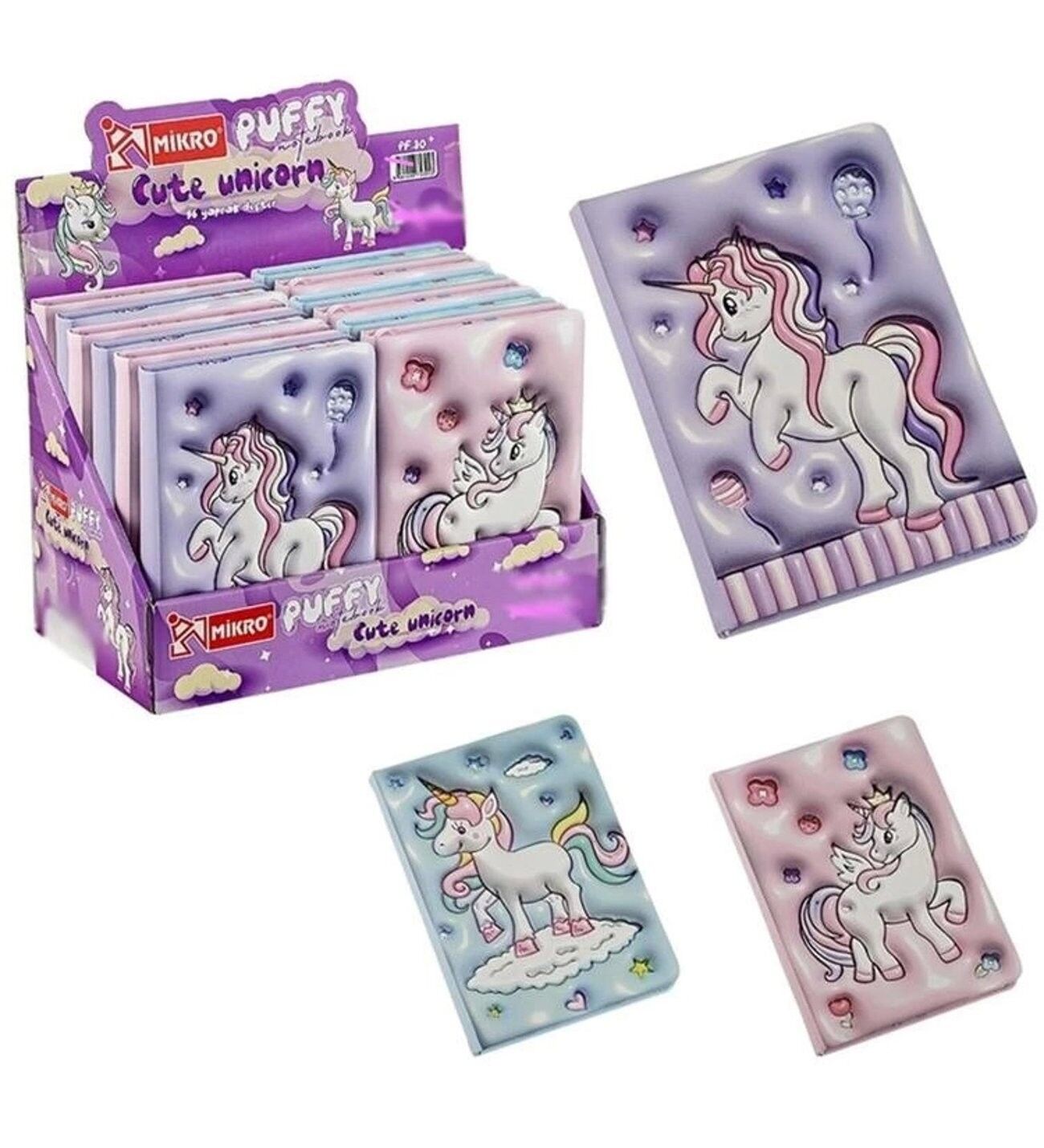 Mikro Not Defteri Puffy Unıcorn Pf-30