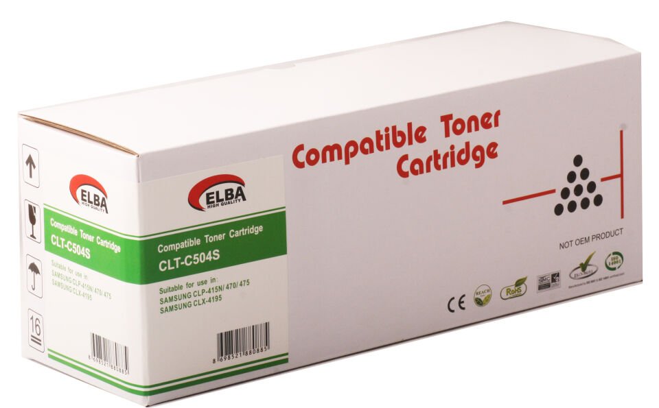 Ofispc Samsung Clt-c504 Muadil Mavi Toner Clp415-4195