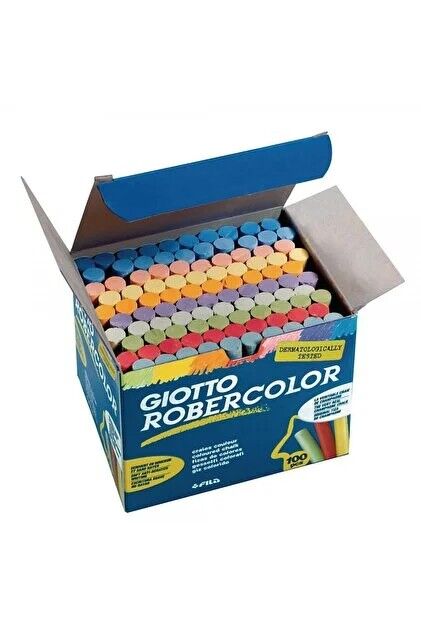 Giotto Robercolor Tebeşir 100'lü Kutu Karışık Renkler 539000