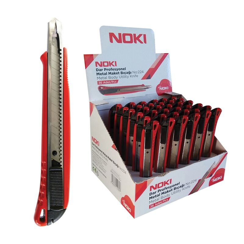 Noki Dar Profesyonel Maket Bıçağı Metal No:224 65224