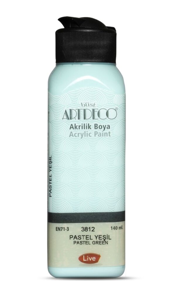 Artdeco Akrilik Boya 140ml Pastel Yeşil 3812 Lv-y-070r-3812