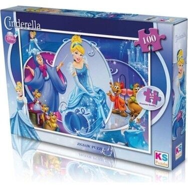 Ks Games Puzzle 100 Parça Cinderella Crl-714