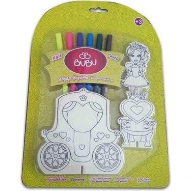 Bu-bu Ahşap Boyama 4 Model Prenses Ab0025
