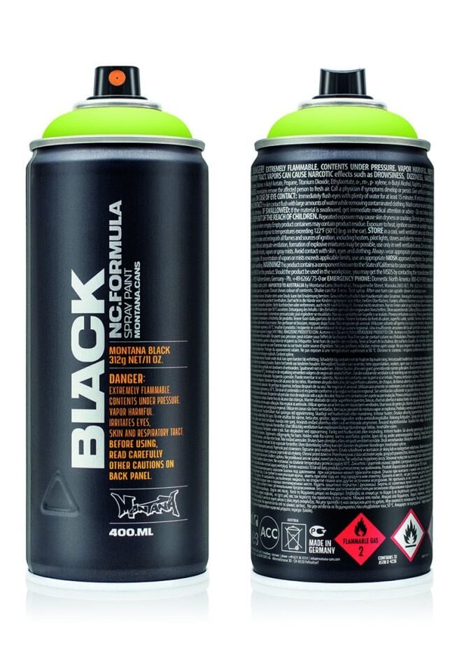 Montana Black Sprey Boya 400ml Wild Lime Blk6015 Lv-mo-263583