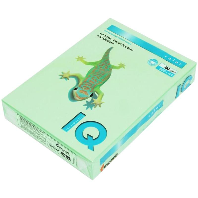 Iq Color Renkli Kağıt A4 80 G/m² Orta Yeşil Ne1327-mg28