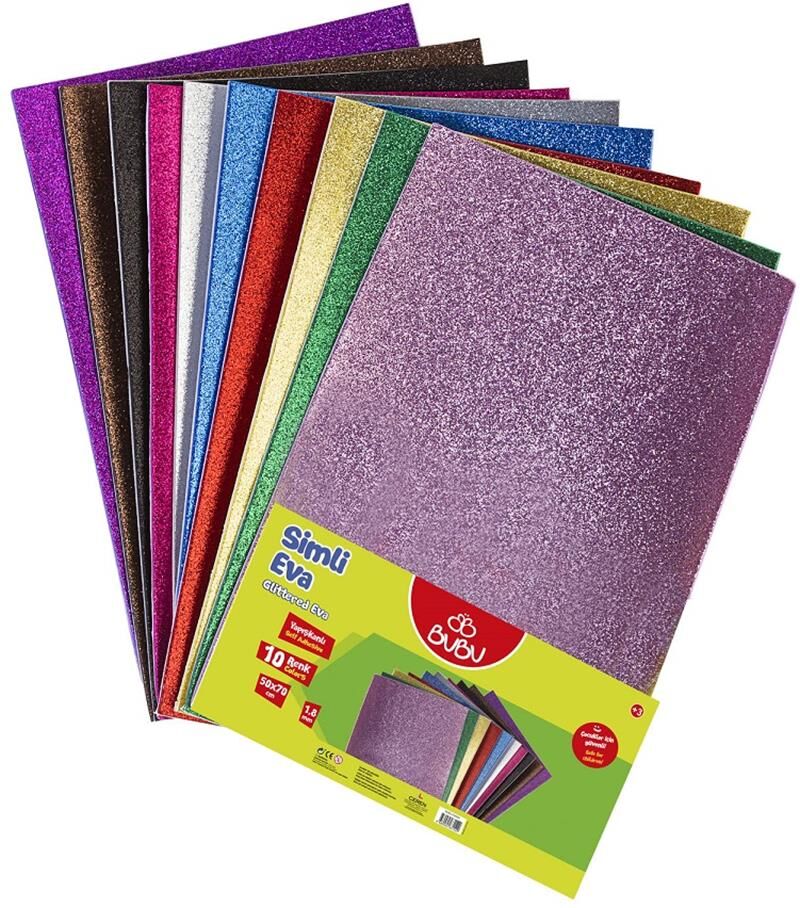 Bu-bu Eva Simli 50x70 Cm 10'lu Yapışkanlı Ev0020