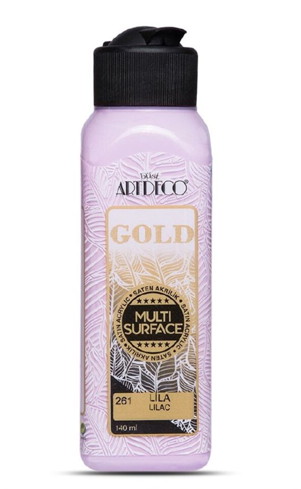 Artdeco Gold Multi-surface Akrilik Boya 140ml Lila 261 Lv-y-g70r-261