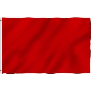 Buket Cankurtaran Bayrağı 70x105 Cm Kırmızı