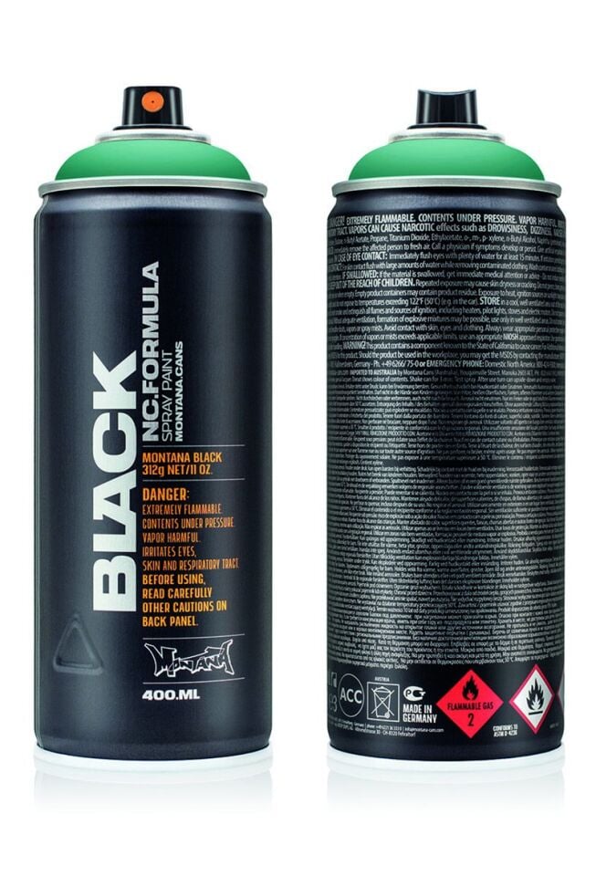 Montana Black Sprey Boya 400ml Copper Green Blk6340 Lv-mo-386480