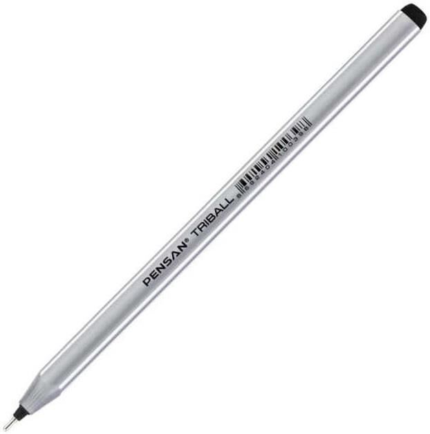 Pensan Tükenmez Kalem 1,00 Mm Triball Siyah Pe01003tksı