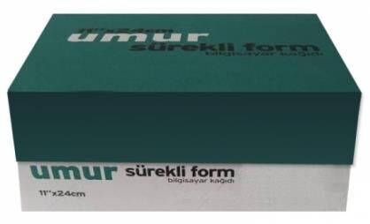 Umur Sürekli Form Kağıt 11x24 Cm 1/n ( 2000'li ) Baskısız 70 Gr 30002104