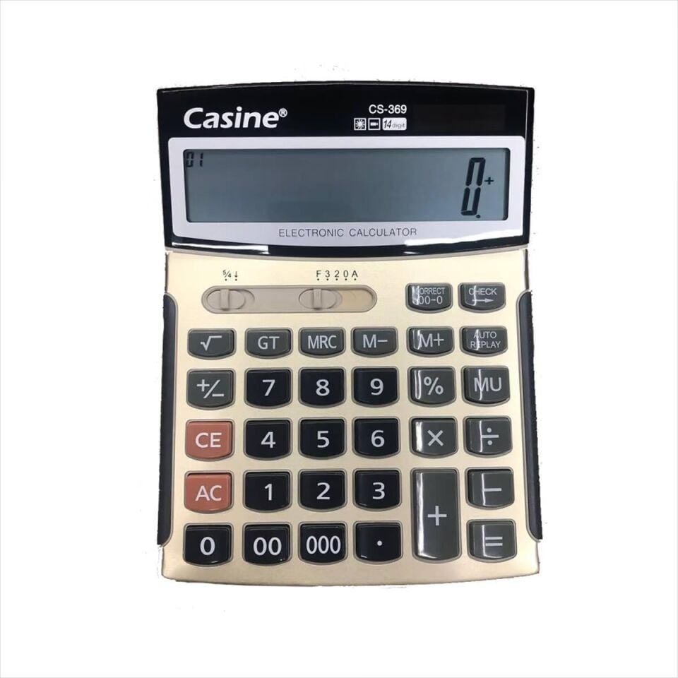 Casine Hesap Makinası Masaüstü 14 Hane Cs-369