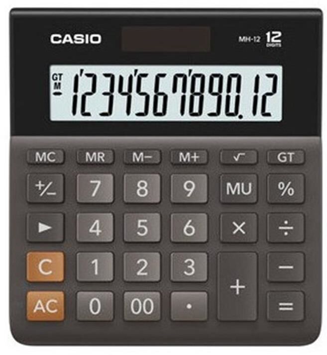 Casio Hesap Makinası Masaüstü 14 Hane Dh-14