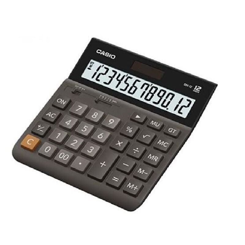 Casio Hesap Makinasi Masaüstü 12 Hane Dh-12bk