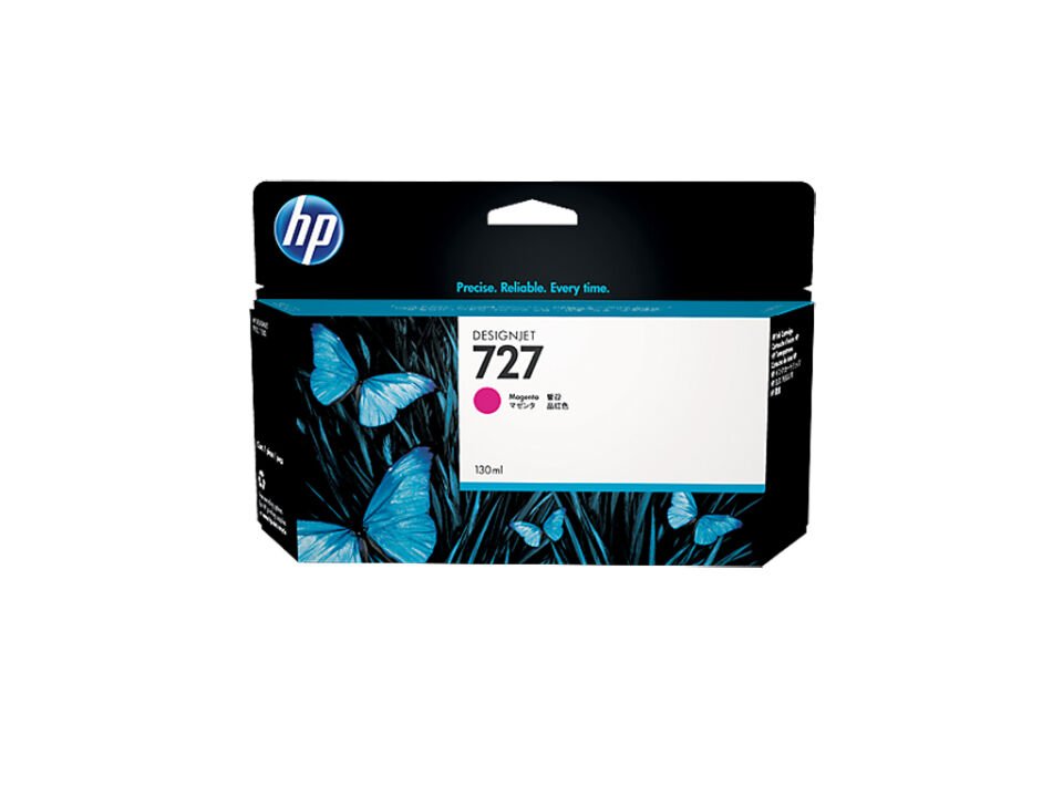Hp 727 Magenta Kırmızı 130ml Plotter Kartuşu B3p20a