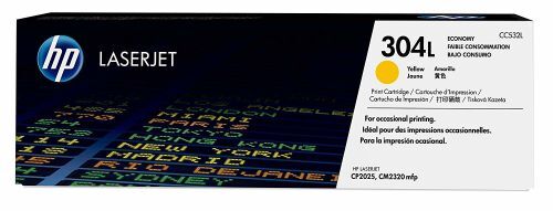 Hp 304l Yellow Sarı 1.400 Sayfa Ekonomik Toner Cc532l