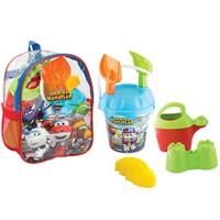 Dede Harika Kanatlar Resimli Sırt Çantalı Plaj Set Dede-03501